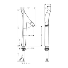 Load image into Gallery viewer, Starck Organic 240 Basin Mixer Chrome