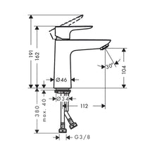 Load image into Gallery viewer, Hansgrohe Talis E 110 Basin Mixer Chrome