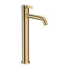 Load image into Gallery viewer, Axor One 260 Lever Handle Tall Basin Mixer c/w Pop-Up Waste Polished Gold Optic