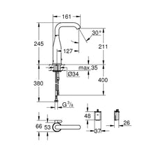 Load image into Gallery viewer, Essence E Infra-Red Basin Mixer Chrome