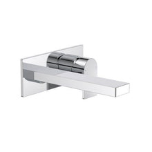 Load image into Gallery viewer, Clark Round-Square 180 Spout Wall Basin Mixer Chrome