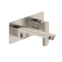 Load image into Gallery viewer, Elementi Ion Wall Bath Mixer Brushed Nickel