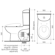 Load image into Gallery viewer, Leda Wall Faced Toilet Suite with Soft Close Seat White