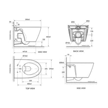 Load image into Gallery viewer, American Standard Acacia E Wall Hung Inwall Cistern Package