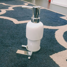 Load image into Gallery viewer, Ceramic & Chrome Bathroom Accessory Bundle