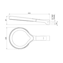 Load image into Gallery viewer, Aio Aurajet Overhead Drencher Chrome