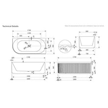 Load image into Gallery viewer, 1700 Laurel Corner Bath - Right Hand