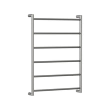Load image into Gallery viewer, Buddy Abask 850x600 Low Voltage 6 Bar Heated Towel Ladder Chrome