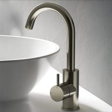 Load image into Gallery viewer, Buddy High Rise Basin Mixer Brushed Nickel
