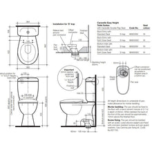 Load image into Gallery viewer, Caroma Caravelle Easy Height Close Coupled Toilet