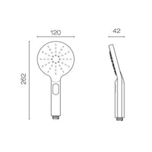 Load image into Gallery viewer, Progetto Como 3 Fct Hand Piece Brushed Nickel Finish