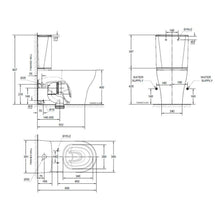 Load image into Gallery viewer, American Standard Cygnet Hygiene Bottom Inlet Back to Wall Toilet Suite