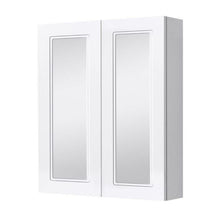 Load image into Gallery viewer, Bath Co English 600 2 Door Mirror Cabinet Matt White