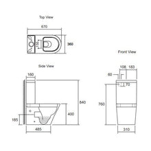 Load image into Gallery viewer, Englefield Evora Back To Wall Pan