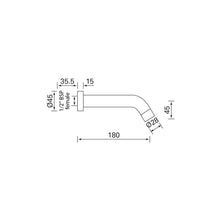 Load image into Gallery viewer, Felton Halo Bath Spout Chrome