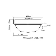 Load image into Gallery viewer, Mercer logo black G3 Hand Wash Basin