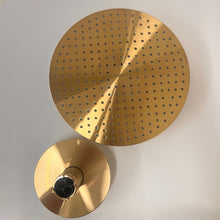 Load image into Gallery viewer, Axor 300 1Jet Ceiling Shower with Ceiling Connector Brushed Brass