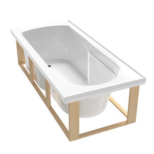 Load image into Gallery viewer, Clearlite Kahlo 1800 Bath w Frame & Upstands
