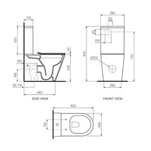 Load image into Gallery viewer, Parisi L'Hotel Wall Faced Rimless Toilet Suite
