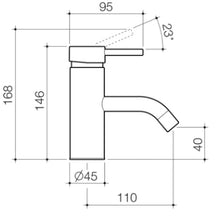 Load image into Gallery viewer, Liano Nexus Basin Mixer Black