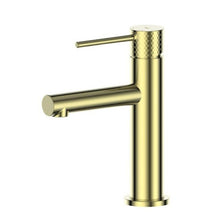 Load image into Gallery viewer, Greens Mika Basin Mixer Brushed Brass