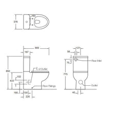 Load image into Gallery viewer, Milano BTW Toilet suite