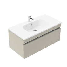 Load image into Gallery viewer, Brookfield 900 1 Drawer Wall Hung Vanity Dawn Grey (Cabinet only)