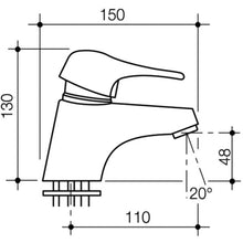 Load image into Gallery viewer, Nordic Basin Mixer Chrome