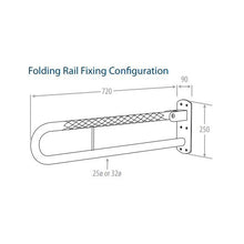 Load image into Gallery viewer, Superquip Sapphire Folding Safety Grab Rail