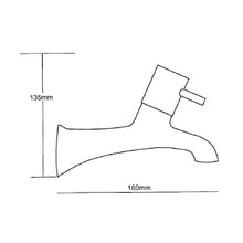 Load image into Gallery viewer, Foreno Factor Duo 15mm Bath Taps Chrome