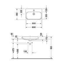 Load image into Gallery viewer, Duravit Happy D.2 Washbowl