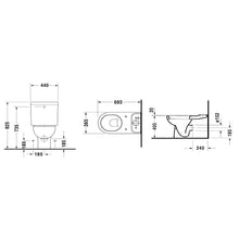 Load image into Gallery viewer, Duravit Darling BTW Toilet Suite
