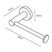 Load image into Gallery viewer, Heirloom Aura Toilet Roll Holder Brushed Brass