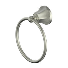 Load image into Gallery viewer, Greens Polaro Towel Ring Brushed Nickel