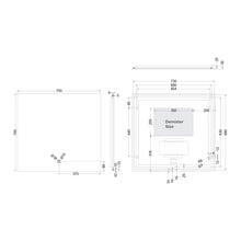 Load image into Gallery viewer, Newtech Ambience Rectangle Back Lit LED Mirror with Demister