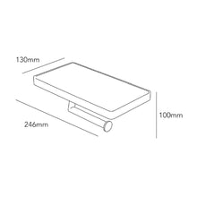Load image into Gallery viewer, Centro Toilet Roll Holder Shelf