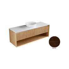 Load image into Gallery viewer, Plato Largo 1500 2 Drawers, Open Shelf Walnut Oak