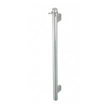 Load image into Gallery viewer, Heiko 1000mm with Robe Hook Vertical Pole Heated Towel Warmer Polished Chrome