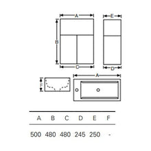 Load image into Gallery viewer, Michel Cesar Soho 500 Wall Vanity Walnut