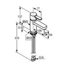 Load image into Gallery viewer, Kludi Ocean Basin Mixer Chrome