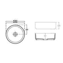 Load image into Gallery viewer, Newtech Toni Round Vessel Basin Gloss White