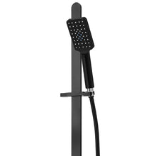 Load image into Gallery viewer, Eclipse 3 Function square slide shower Matt Black