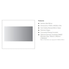 Load image into Gallery viewer, Newtech Westfield Rectangle Mirror