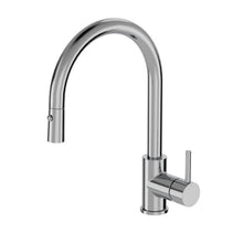 Load image into Gallery viewer, Buddy Round Spout With Pull Out Spray Kitchen Mixer Bright Nickel