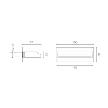Load image into Gallery viewer, Cascade 2 Waterfall Bath Spout Chrome
