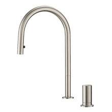 Load image into Gallery viewer, Doppia Bench Mount POS Kitchen Mixer Brushed Nickel