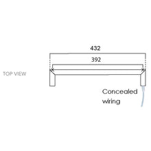 Load image into Gallery viewer, Largo Square Heated Towel Rail - set of two