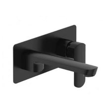 Load image into Gallery viewer, Elementi Ion Wall Basin Mount Mixer Matte Black