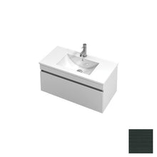 Load image into Gallery viewer, Lulu 46 Drawers - 900 Wall Vanity - 1 Drawer Charred Oak