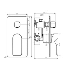 Load image into Gallery viewer, Nevis Divertor Mixer - Black